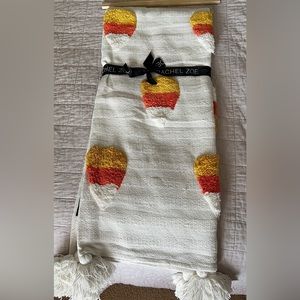 RACHEL ZOE CANDY CORN THROW BLANKET